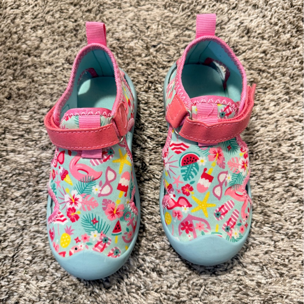 Robeez Kids Water Shoes with Pink and Blue